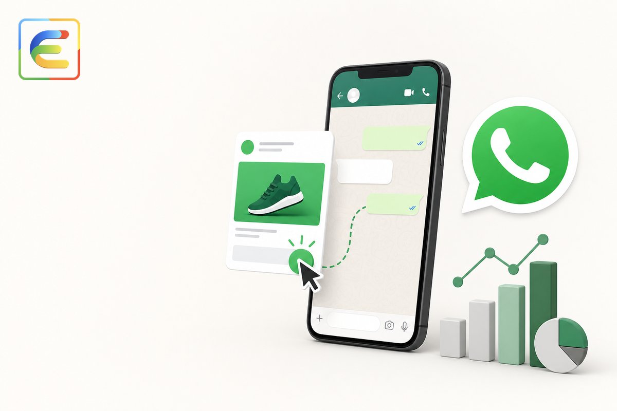 Como saber se o clique no anúncio realmente vira uma conversa no WhatsApp?. Artigo de Élcio Souza sobre Google Ads.