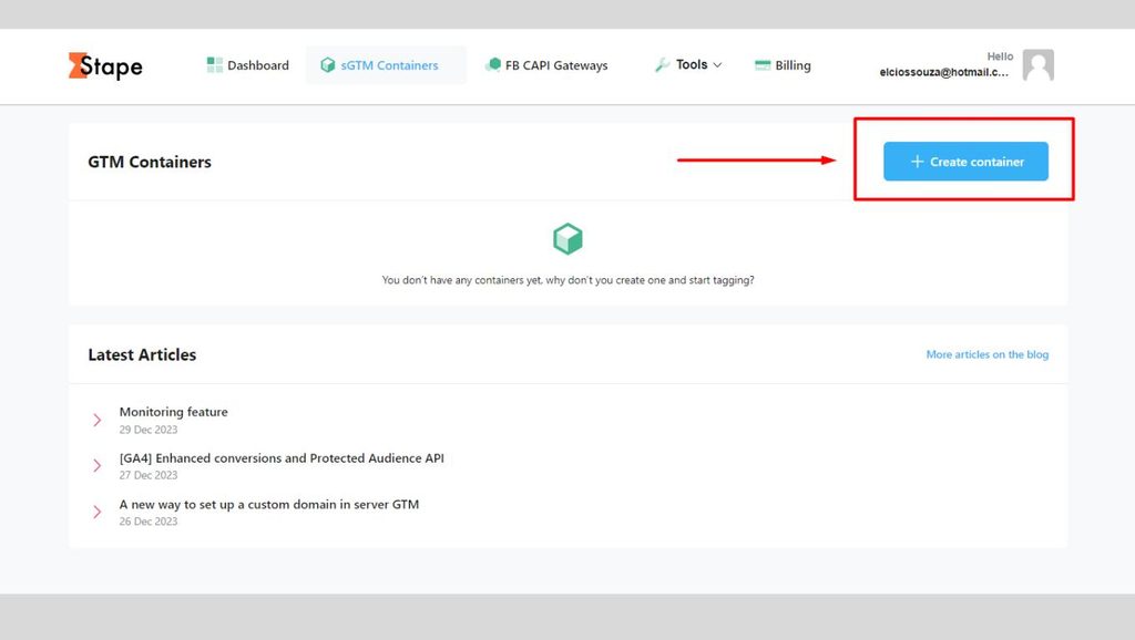 Ilustração do artigo: Como Configurar o Servidor Stape Via Google Tag Manager em 2026