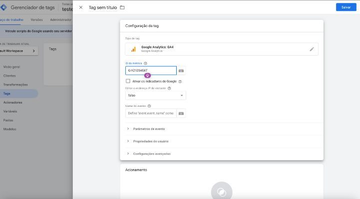 Como instalar o GA4 no GTM Server Side