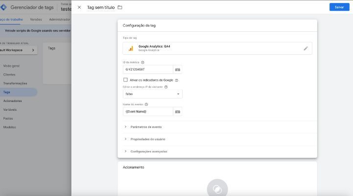 Como instalar o GA4 no GTM Server Side