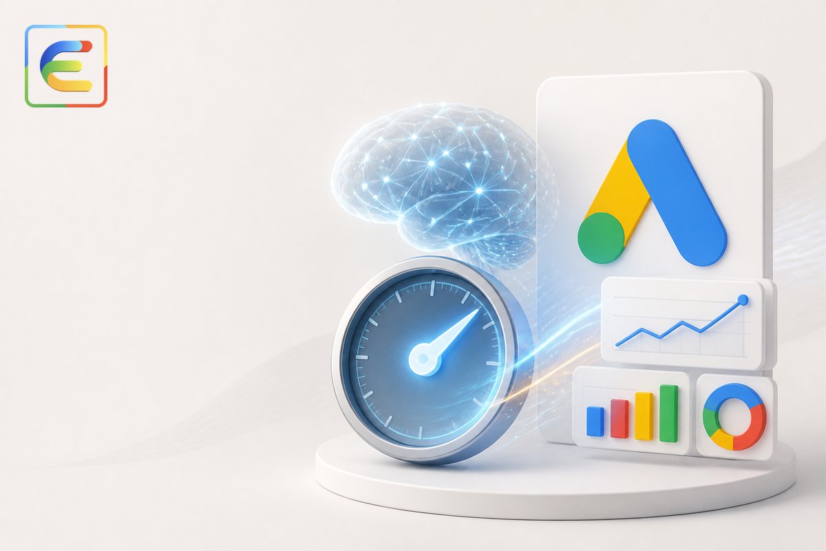 Quanto tempo a IA leva para otimizar a campanha?. Artigo de Élcio Souza sobre Google Ads.