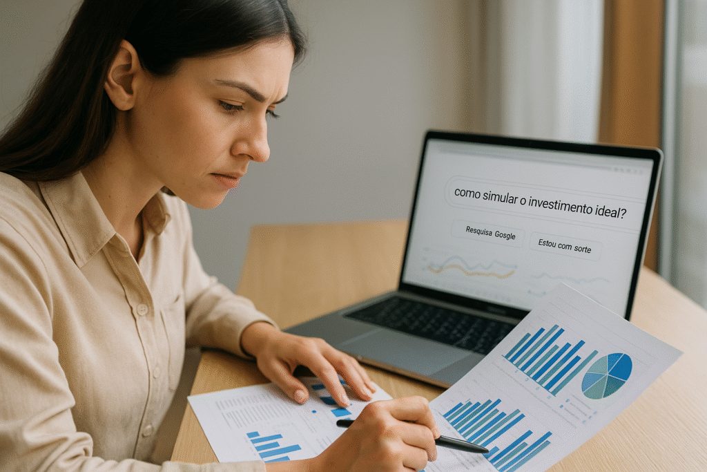Planejamento de investimento no Google Ads com análise de dados.