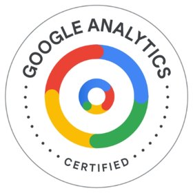 Certificação Google Analytics 4 (GA4) de Élcio Souza, especialista em mensuração de dados