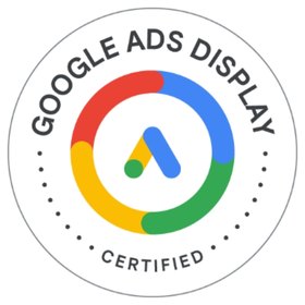 Certificação Google Ads em campanhas de Display de Élcio Souza